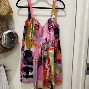 Colorful Abstract Kids Dress